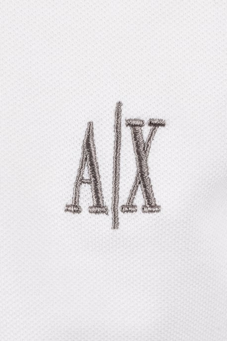 Armani Exchange Regular Poloshirt Off-White - Image 3