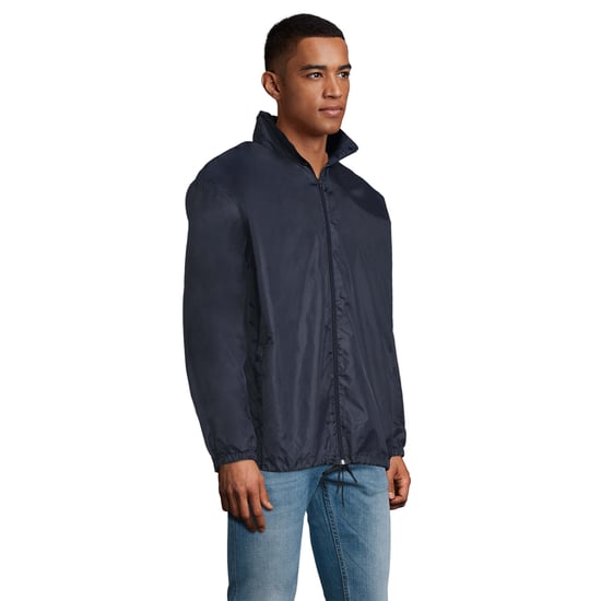 SOLS Unisex Shift Showerproof Windbreaker Jacke (French Navy) - Image 3