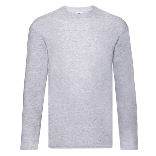 Fruit Of The Loom Herren R Langarm T-Shirt (Heather Grey) - Image 1