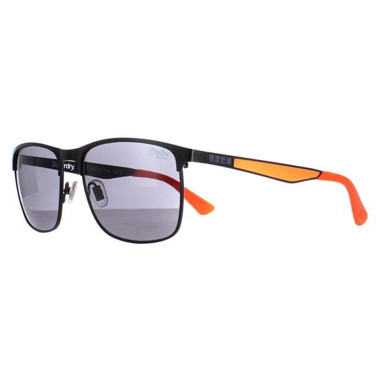 Superdry Square Mens Matte Black Grey Ace SDS