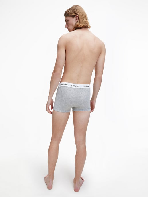 DETAILS COTTON STRETCH – klassische Designs und Alltagsstil aus weicher Baumwolle mit ausreichend Stretch für eine hervorragende Passform. • Baumwoll-Elastan-Mischung • Mittelhoher Bund • Calvin Klein-typischer elastischer Bund 95 % Baumwolle, 5 % Elastan - Image 3