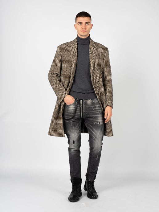 Xagon Mantel Herren beige - Image 5