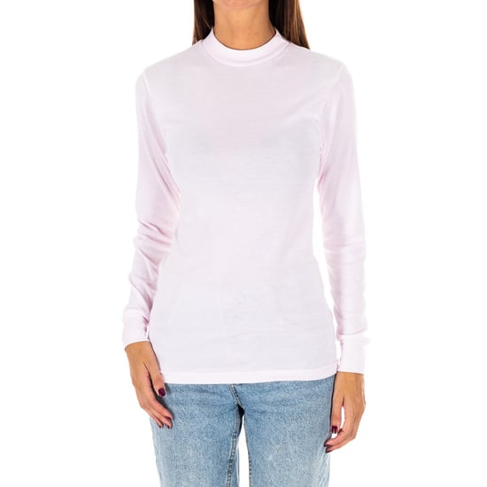 Long-sleeved T-shirt with half-high collar 1625-M women