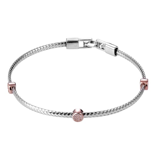 Orphelia Damenarmband aus 925er Sterling Silber - Silber/Rosé ZA-7415 - Image 1