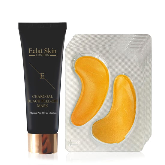 Collagen Gold Under Eye Patch 24K Gold - 5 x 2 Pads + Purifying Black Peel-Off Mask 24K Gold