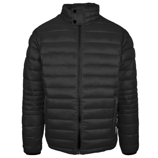 Plein Sport Einfache Gepolsterte Schwarze Jacke - Image 1