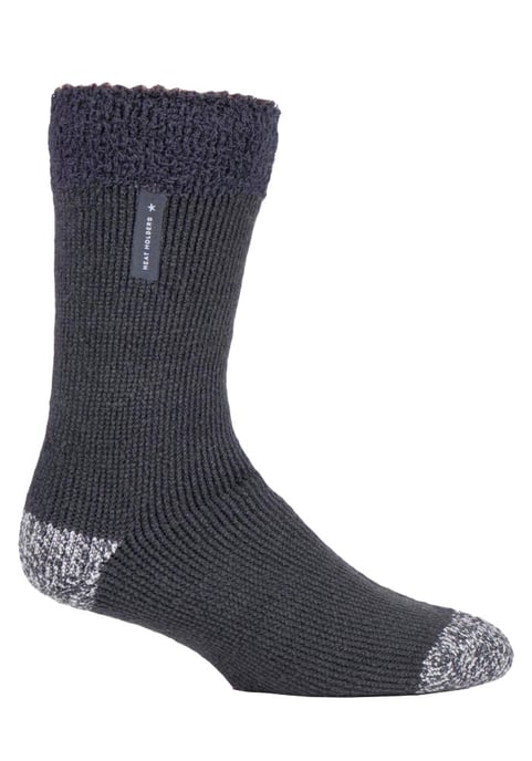HEAT HOLDERS - Warme Luxus Fleece gefütterte Herren Lounge Bett Socken - Image 1