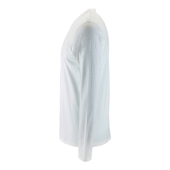 SOLS Herren Imperial Langarm T-Shirt (Weiß) - Image 3