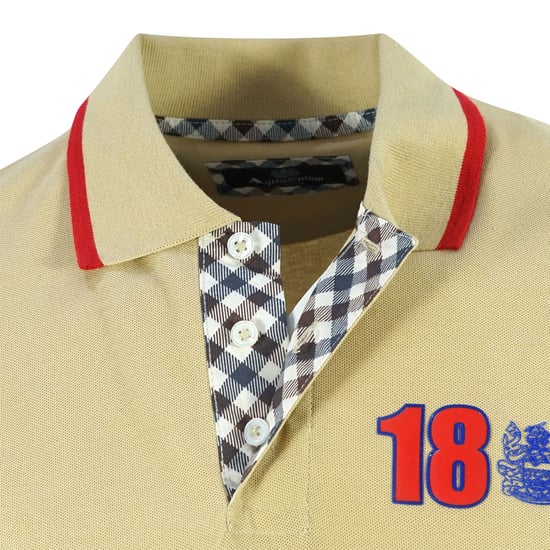 Aquascutum London 1851 Beige Polohemd - Image 3