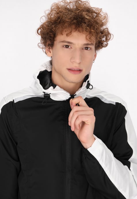Mo Jacke Herren schwarz weiss - Image 5