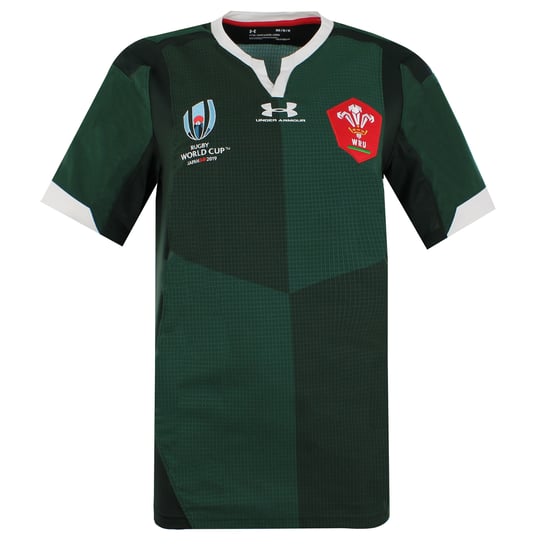 Under Armour Rugby World Cup Fitted Short Sleeve Green Mens T-Shirt 1341597 305