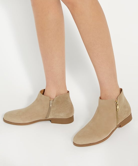 Dune Ladies Pandias - Croc Effect Detail Low Heel Boots - Image 3