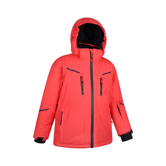 Mountain Warehouse Slalom Extreme wasserdichte Skijacke für Kinder (Fiery Coral) - Image 4