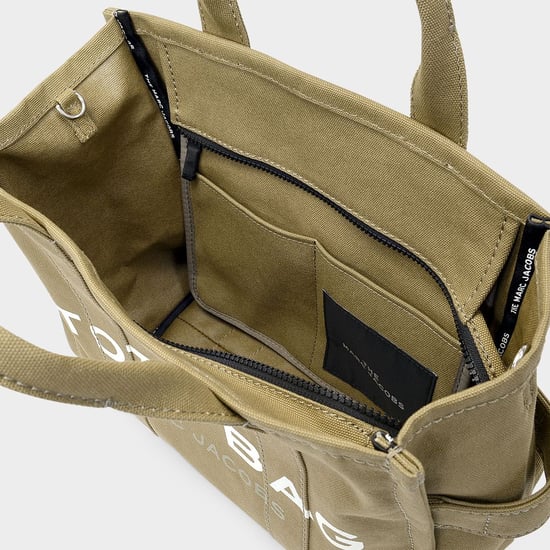 The Small Tote Bag - Marc Jacobs -  Slate Green - Cotton