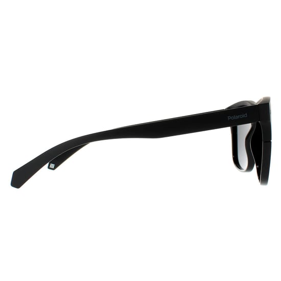 Polaroid Square Mens Schwarz Grau Polarisierte Sonnenbrille - Image 4