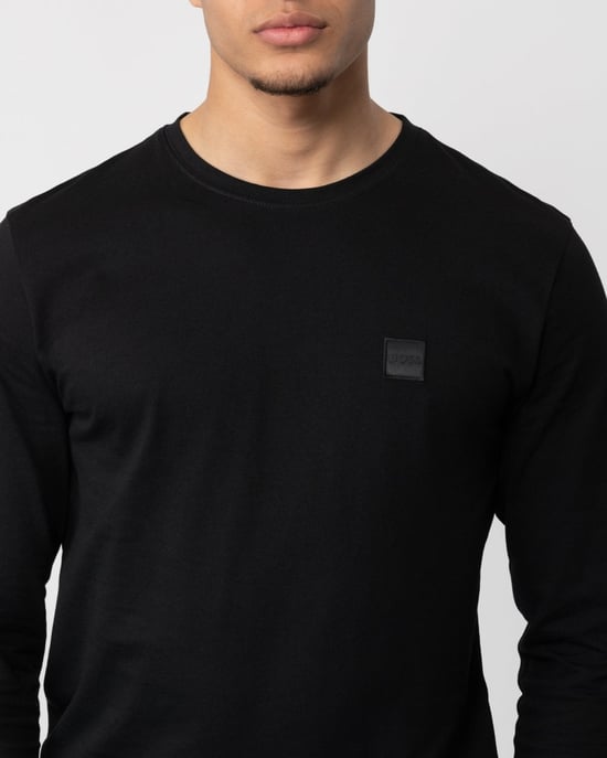 BOSS Orange Tacks Herren Langarm-T-Shirt - Image 2