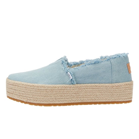 TOMS Washed Denim Valcia Pastellblau Espadrilles für Frauen Blau - Image 5