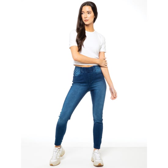 Enzo Womens Skinny Jeggings - Image 2