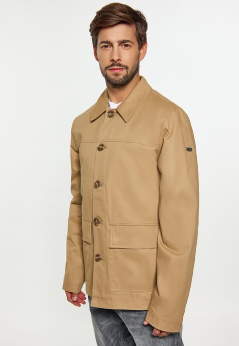 Dreimaster Jacke Herren Sand - Image 3