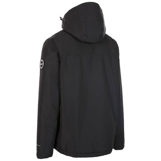 Trespass Mens Oswarm Waterproof Jacket (Schwarz) - Image 2