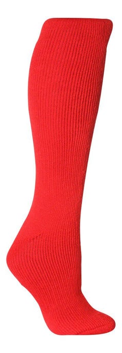 Extra lange Thermo-Socken für Damen in Cerise und Wein von Heat Holders - Image 1