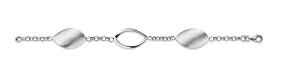 Orphelia Damen 925 Sterling Silber Set: Armband + Ohrringe - Silber SET-020 - Image 3