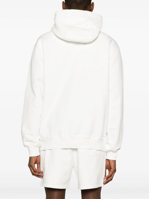 Casablanca Casa Way Bowl of Oranges Embroidered Hoodie in White