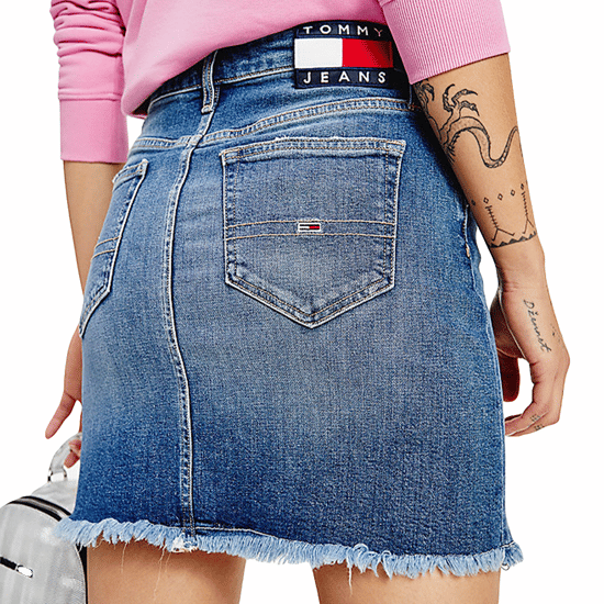Tommy Jeans Damenrock mit Flaggenlogo - Image 2