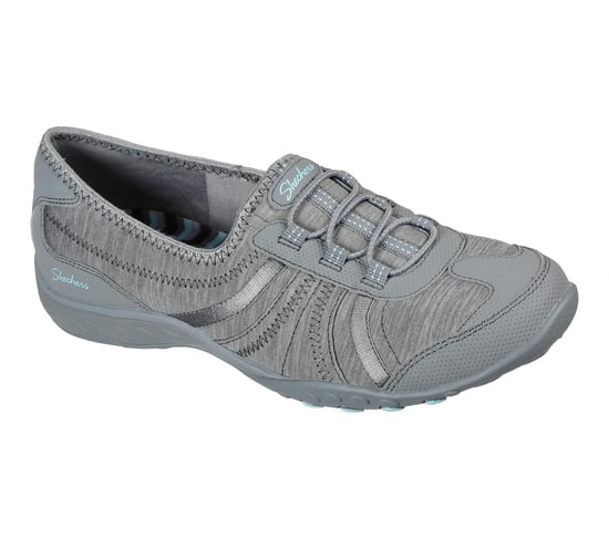 Women's Skechers Breathe Easy Trainers in Grey