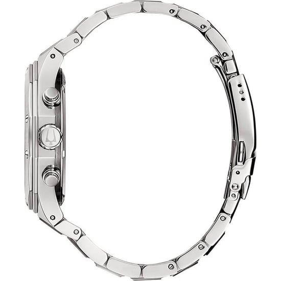 Bulova Precisionist Herren Silber Uhr 96B410 - Image 2