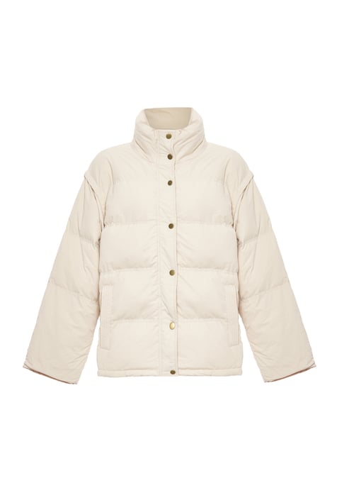Mymo Jacke Damen Wollweiß - Image 1