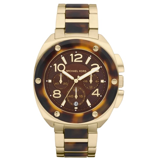 Michael Kors Damenuhr Quartz Gold Braun - Image 1