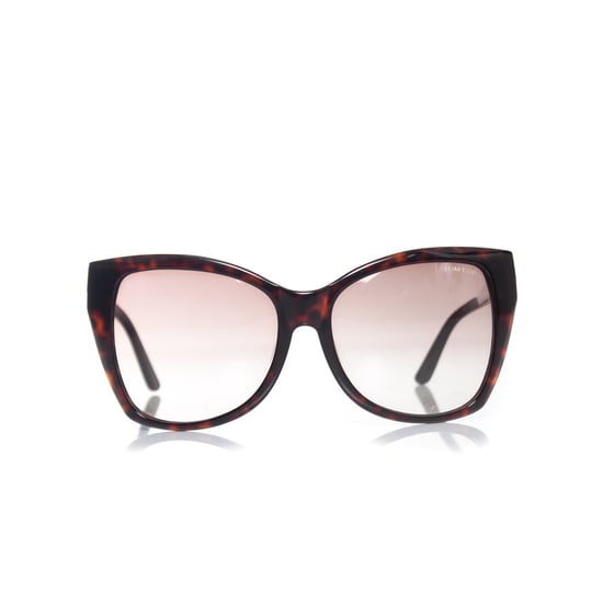 Braune übergroße Carli-Sonnenbrille - Image 1