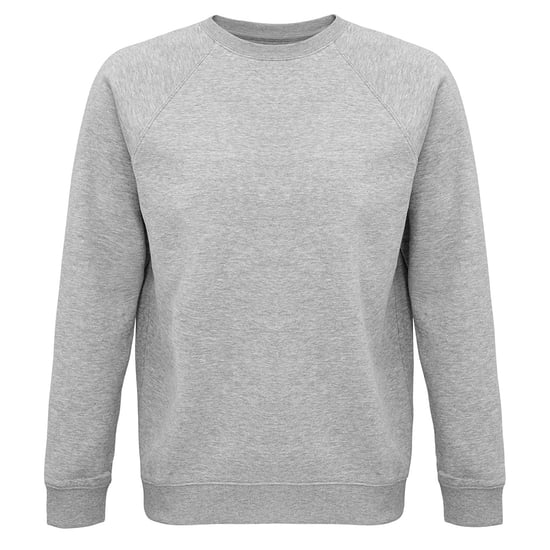 SOLS Unisex Erwachsene Space Organic Raglan Sweatshirt (grau meliert) - Image 1