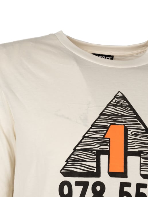 Diesel T-Shirt T-Just Men's Beige
