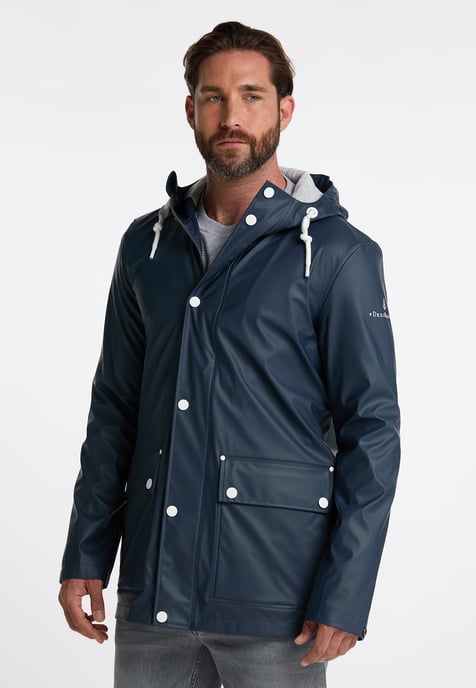 Dreimaster Regenjacke Herren Marine - Image 2
