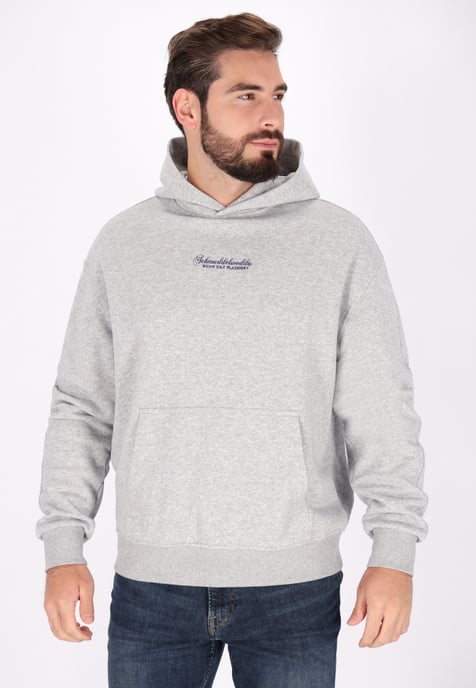 Schmuddelwedda Sweatshirt Herren grau melange - Image 3