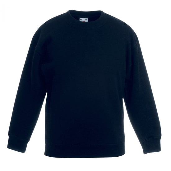 Fruit Of The Loom Kinder Unisex Premium 70/30 Sweatshirt (Schwarz) - Image 1