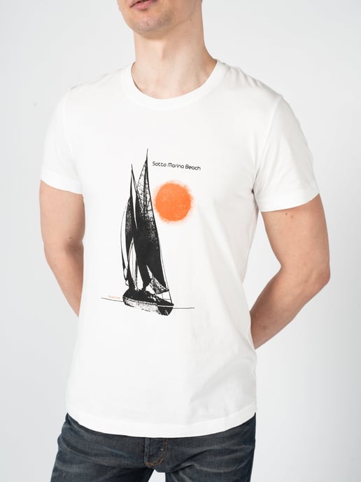 Diesel T-Shirt T-Iny Herren weiß - Image 5