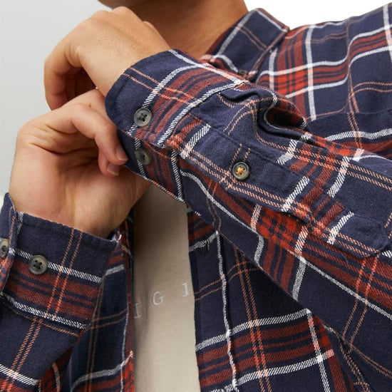 JACK & JONES Herren Slim Fit Karohemden Langarm - Image 3