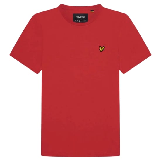 Lyle Scott Brand Gala Red T-Shirt mit Logo auf der Brust - Image 1