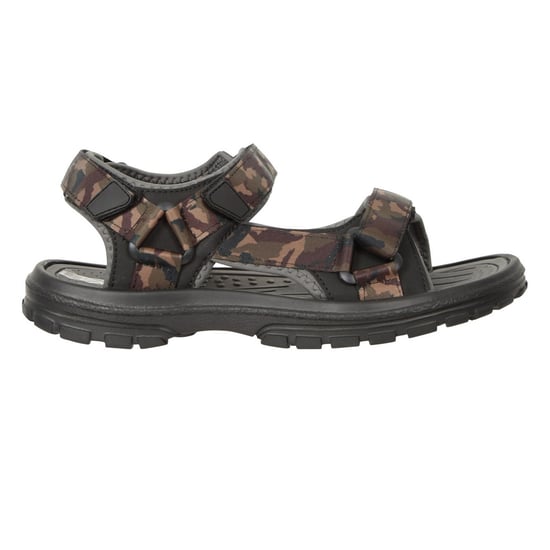 Mountain Warehouse Mens Crete Camo Sandals (Green/Black)