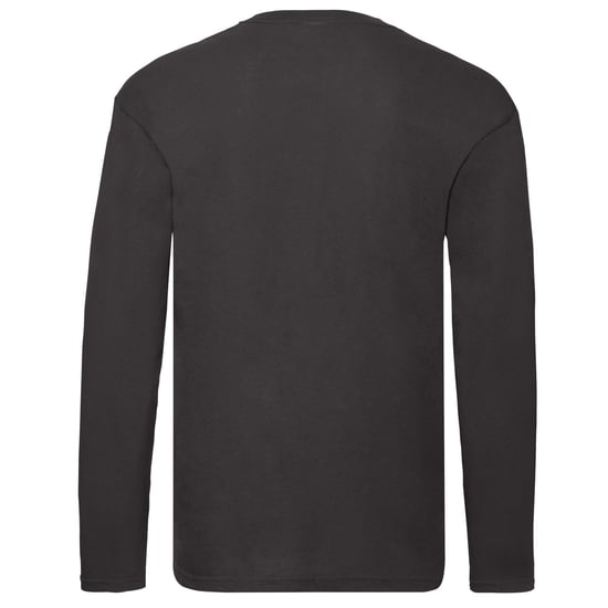 Fruit of the Loom - "Original" T-Shirt für Herren Langärmlig (Schwarz) - Image 2