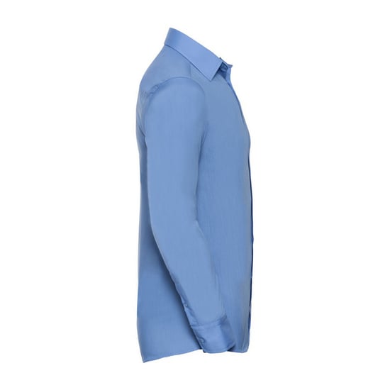 Russell Collection - Hemd für Herren Langärmlig (Business-Blau) - Image 3