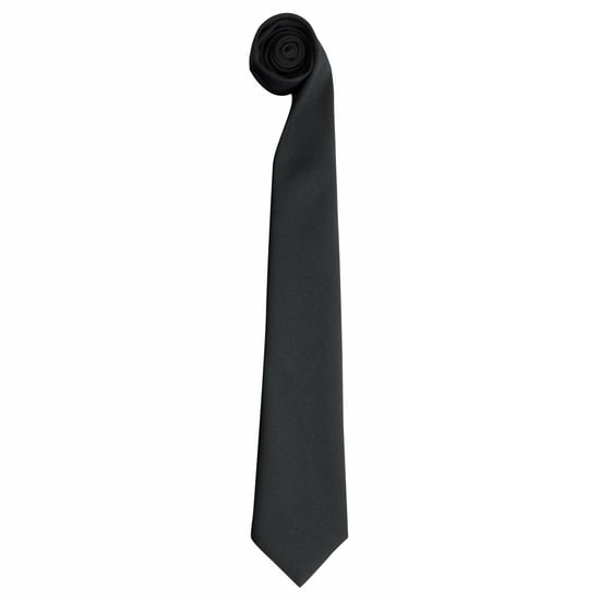 Premier Krawatte - Einfarbige Arbeitskrawatte für Männer (2er-Pack) (flaschengrün) - Image 1