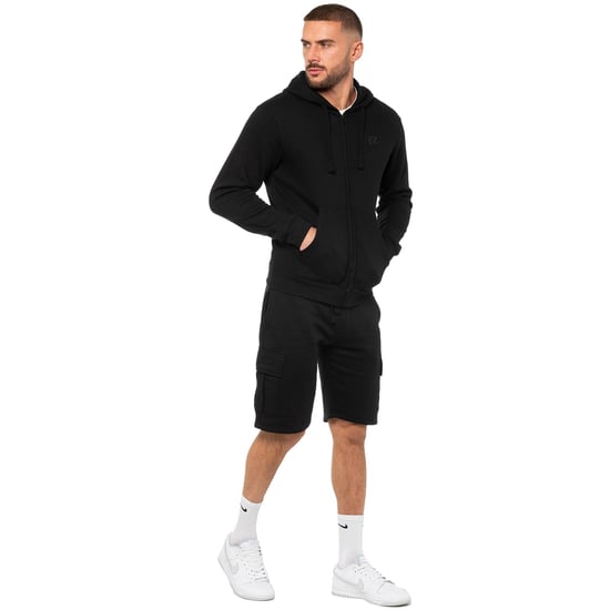 Enzo | Herren Zip Hoodie - Schwarz - Image 5