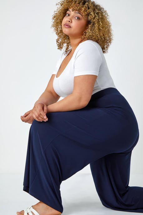 Curve Wide Leg Trousers - Image 2