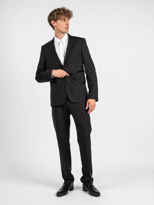 Les Hommes Garnitur Classic City Herren schwarz - Image 2