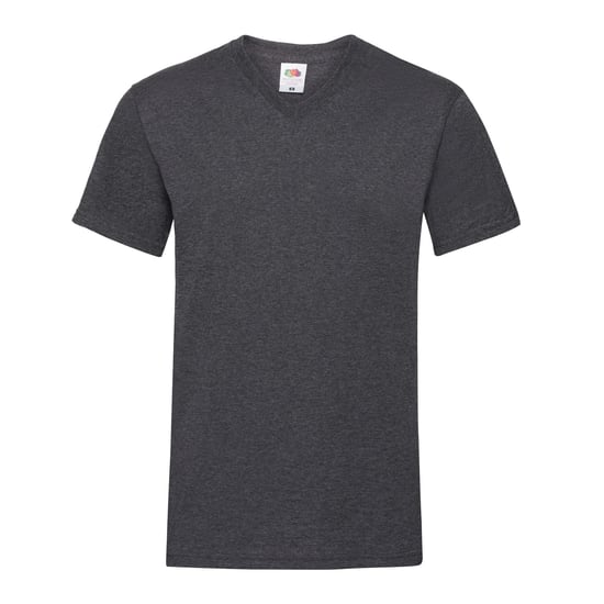 Fruit of the Loom - "Valueweight" T-Shirt V-Ausschnitt für Herren (Dunkelgrau) - Image 1