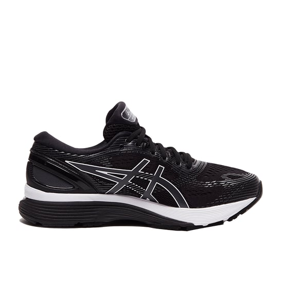 Asics Gel Nimbus 21 Lace-Up Schwarz Synthetik Herren Running Trainer 1011A169_001 - Image 1